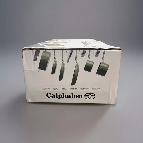 Calphalon Ceramic Nonstick 12-Piece Cookware Set - Brand New! - Picture 2 of 4